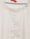 Woman’s Off White Color Plain Round Neck Full Sleeve Cotton Kurti