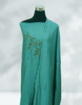 Sea Color Vichithra Silks Soft Churidar Material With Dupatta