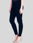 Women’s Deep Navy Blue Color Ankle Length Stretch Legging